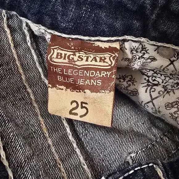 Big Star Women's Classic Denim Jeans 25x25 - Picture 7 of 7